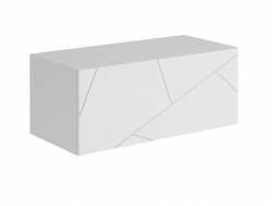 Тумба ТМ-002 Д.900 подвесная Гранж белый софт