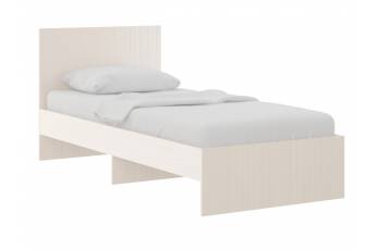 Кровать 900 Осло модуль М11 с настилом Лайт Дуб млечный