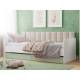 Кровать Банни НМ 041.38 фасад Макарун с мягкой спинкой бали