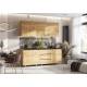 Кухня Челси 2000 мм Компановка №2 Дуб Крафт (Кастилло)