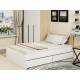 Кровать Монблан с ящиками 120х200 см Белый Шагрень