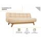 Диван Алабуга Бежевый Velutto 07