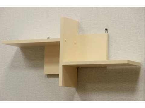 Полка настенная Д3 бежевый