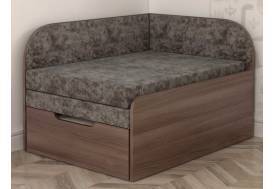 Диван детский раскладной Малютка Ясень Шимо темный-Коричневый