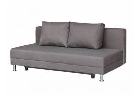 Диван Комфорт без подлокотников 2 подушки графит