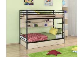 Двухъярусная кровать Севилья - 3 ПЯ черный