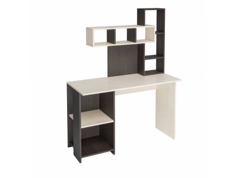 Стол компьютерный Олимп дуб беленый-венге