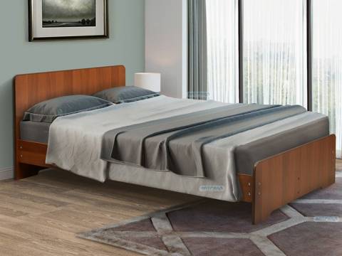 Кровать на уголках № 5 полутороспальная ЛДСП