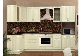 Кухонный гарнитур угловой Кантри 2,8х1,33 м