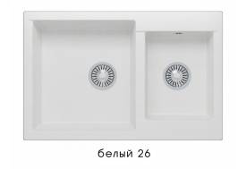 Мойка Polygran Brig-772 Белый 26