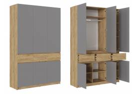 Шкаф трехстворчатый ШК-002 Бостон ЛДСП