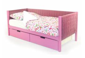 Кровать-тахта мягкая Svogen с ящиками лаванда