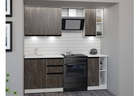 Кухонный гарнитур Ноктюрн медиум 1400 мм