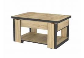 Стол-трансформер Дэнс Дуб Крафт Золотой