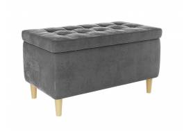 Пуф Чарли 2 велюр графит