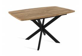 Стол Twist раздвижной Дуб Галифакс Табак/Черный