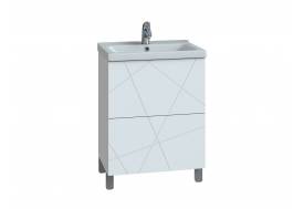 Тумбы Geometry 2-500 Фостер белый