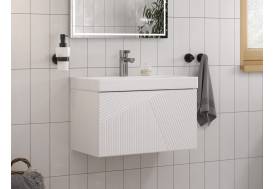 Тумба с раковиной Edge 60 подвесной белый