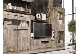 Гостиная Ривьера Дуб Юкон, Бетон темный