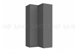 Шкаф угловой прямой Челси Графит