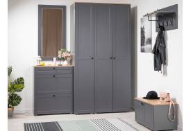 Прихожая Остин Серый Графит