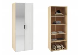 Шкаф Норд ШК-800 с одним зеркалом софт даймонд Line