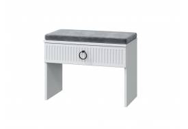 Тумба с мягким элементом и ящиком Шарлиз