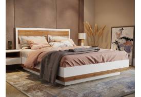 Кровать Лотос парящая 06-KR 1400 Дуб крафт