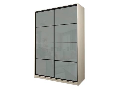 Шкаф-купе Max МШ-23-6-16-22 с пленкой Oracal светло-серая