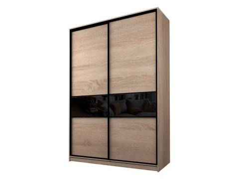 Шкаф-купе Max МШ-23-6-22/2-99 пленка Oracal черная