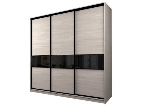 Шкаф-купе Max МШ-25-6-24/2-999 пленка Oracal черная