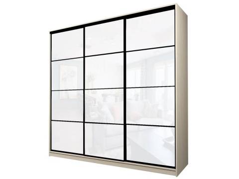 Шкаф-купе Max МШ-27-6-27-222 пленка Oracal белая