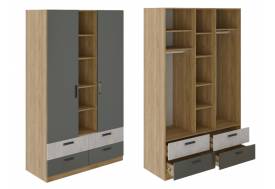 Шкаф трехсекционный Дуглас модуль 2
