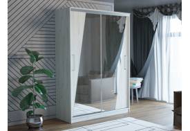 Шкаф-купе ПШ-2.9 1800 Норд Дуб крафт белый