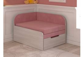 Диван детский Малютка шимо светлый-розовый