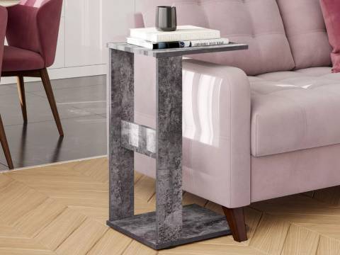 Стол журнальный Flint НМ 011.68 Х Цемент темный