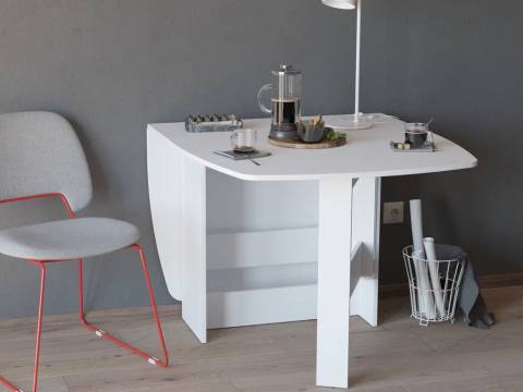 Стол-книжка обеденный 1-65 Дуб Белый