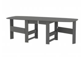 Стол-книжка обеденный 1-66 Графит