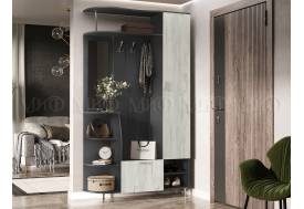 Прихожая Лика-2 крафт белый, графит