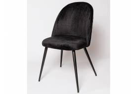 Стул С 820 Черный вельвет
