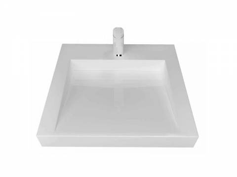 Раковина над стиральной машиной Breez 60 MySpace Белый Щелевой слив