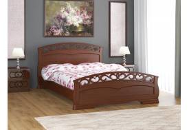 Кровать Грация-1 1400 Орех