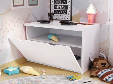 Тумба с откидной дверью (газлифт) ЛДСП Фаворит