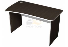 Стол письменный эргономичный левый с кабель каналом ПСЭ2.12Л