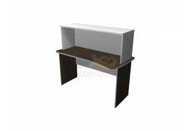 Стол эргономичный правый с надставкой 1-ярусной ПСЭ2.12Пр-ПН1.12