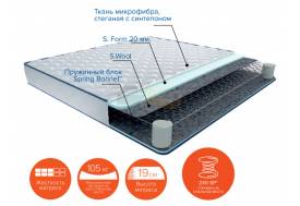 Матрас Брюс ширина 900