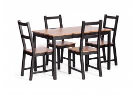 Обеденный комплект Соната Sonata dining set антик/чёрный