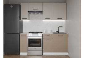 Кухонный гарнитур Каппучино 1800 МДФ