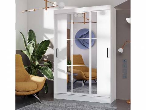 Шкаф-купе Тайм белый