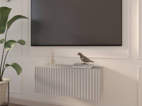 Тумба подвесная Lines MTV1-MA 750 мм Леда бежевый